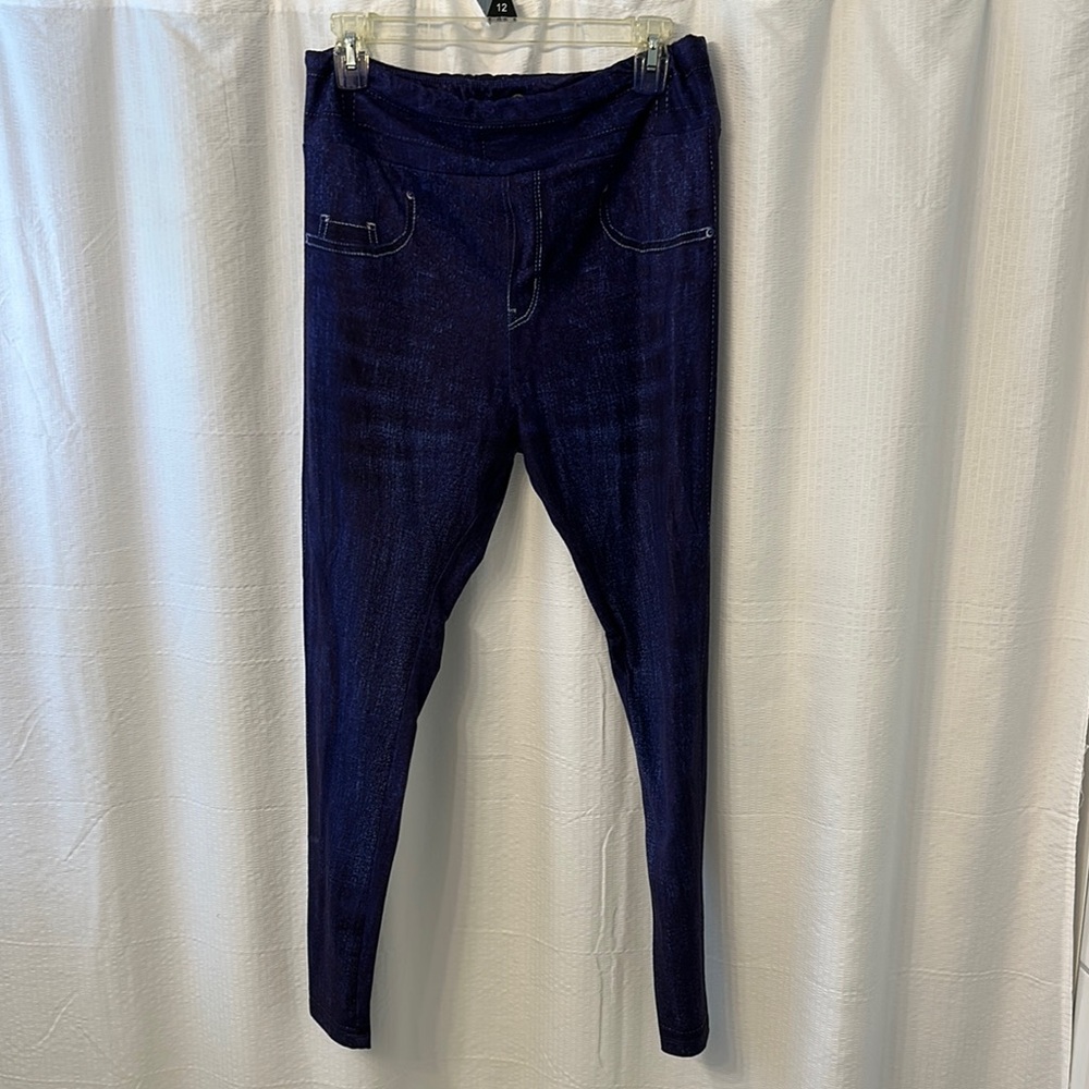 Charlies Project TC Blue denim Jeans print
